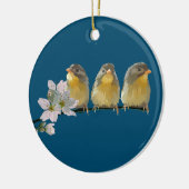 Pekin Robins Keramik Ornament (Links)