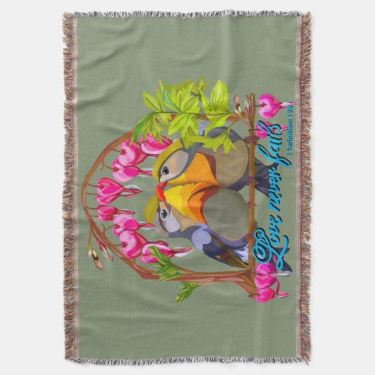 Pekin Robins - Leiothrix Liebe Versage nie Decke (Vorderseite Vertikal)