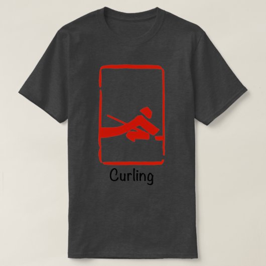 Peking 2022 Curling T-Shirt (Design vorne)