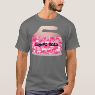 Peking 2022 Wintersportkurbelstein T-Shirt