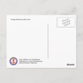 Peking/Arethusa in New York Postkarte (Rückseite)