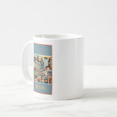 Peking China Art Deco Kaffeetasse (Vorderseite Links)