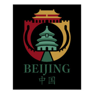 Peking China Asien Poster