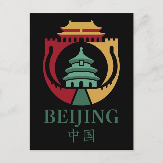 Peking China Asien Postkarte (Vorderseite)