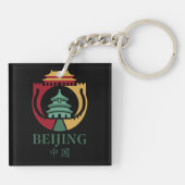 Peking China Asien Schlüsselanhänger (Rückseite)