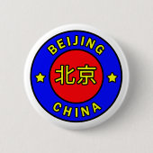 Peking-China Button (Vorderseite)