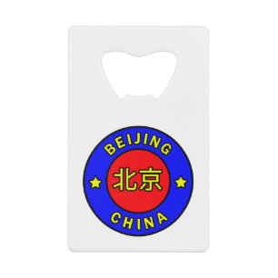 Peking-China Geldkarten Flaschenöffner