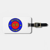 Peking-China Gepäckanhänger (Vorderseite horizontal)