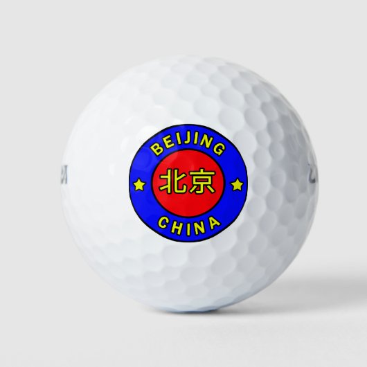 Peking-China Golfball (Vorderseite)