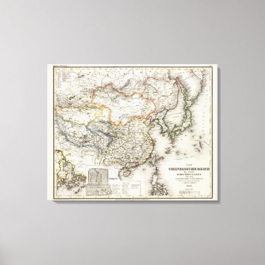 Peking, China Leinwanddruck (Vorderseite)