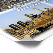 Peking - China - Mosaik - Poster (Ecke)