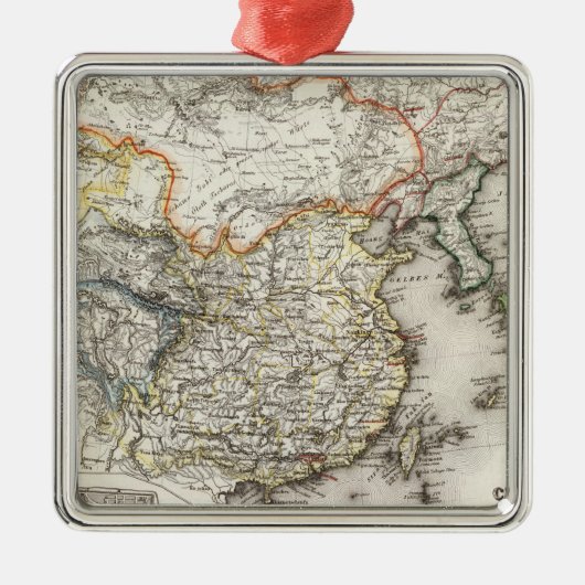 Peking, China Ornament Aus Metall (Vorne)
