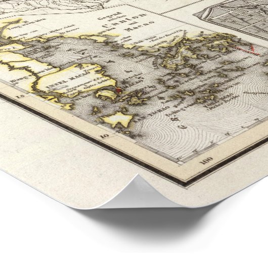 Peking, China Poster (Ecke)