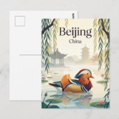 Peking China Postkarte (Vorne/Hinten)