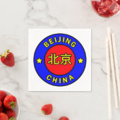 Peking-China Serviette (Beispiel)