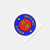 Peking-China Serviette (Ecke)