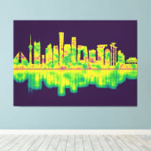 Peking China Skyline Leinwanddruck (Insitu (Holzboden))