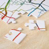 Peking China Stadtplan Puzzle (Seite)