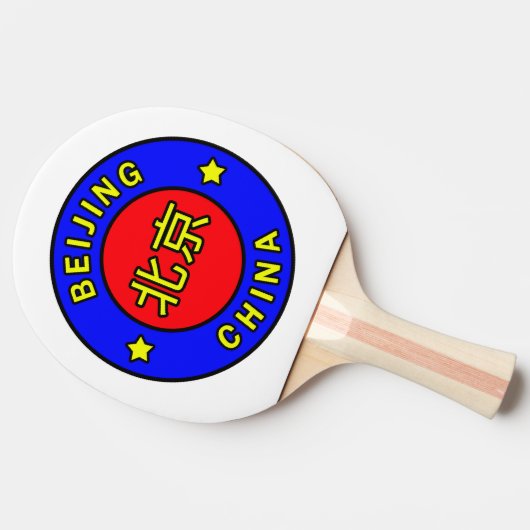 Peking-China Tischtennis Schläger (Seitenansicht)