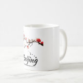 Peking China Vintage Kaffeetasse (VorderseiteRechts)