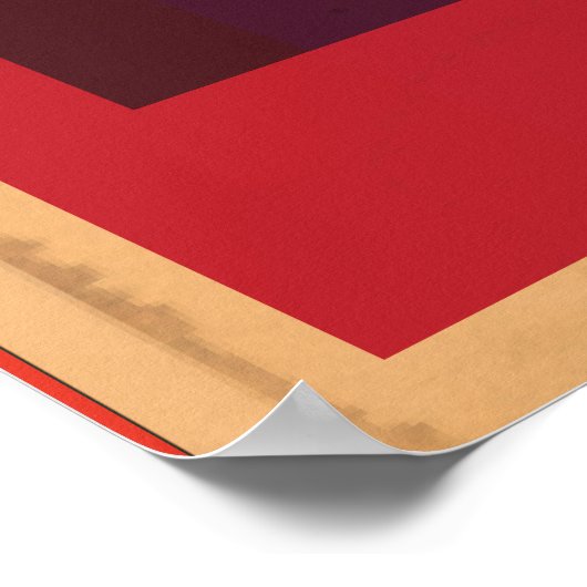 Peking China Vintage Reiseplakat Poster (Ecke)