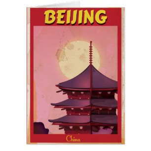 Peking China Vintage-Reiseposter