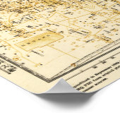 Peking, ChinaPanoramabalkarte Peking, China Poster (Ecke)