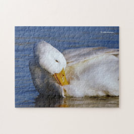 Peking Duck lächeln ein Mona Lisa Lächeln in der S Puzzle