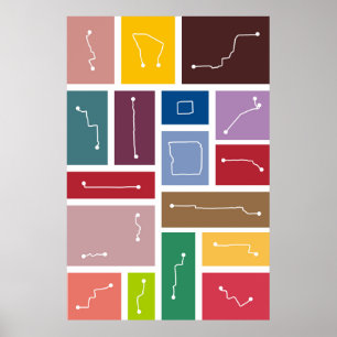 Peking - Durchfahrt-Paletten Poster