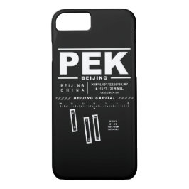 Peking Hauptstadt Int'l Airport PEK iPhone Case