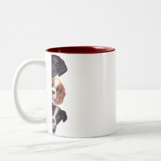 Peking Hunde Kaffeetasse Tasse Cup (Links)