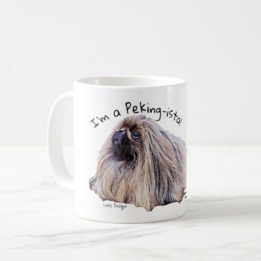 Peking-ista-Tasse Kaffeetasse (Vorderseite Links)