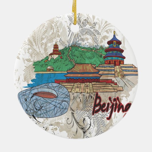 Peking Keramikornament (Hinten)