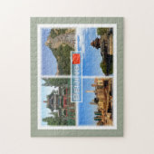 Peking - Niujie-Moschee - Große Wall-Badaling - Puzzle (Vertikal)