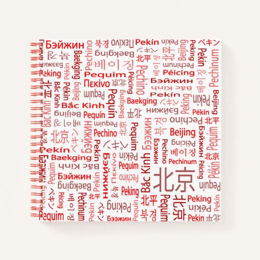 Peking Notizbuch (Vorderseite)