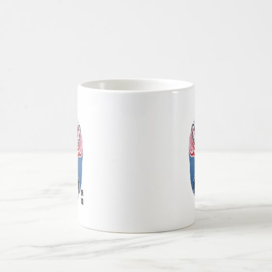 Peking-Oper-Make-up Kaffeetasse (Mittel)