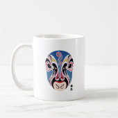 Peking-Oper-Make-up Kaffeetasse (Links)