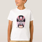 Peking Oper Make-up Li Kui T-Shirt (Vorderseite)