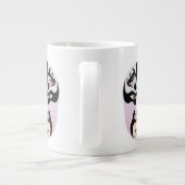 Peking Oper Make-up Zhang Fei Jumbo-Tasse (Rückseite)