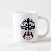 Peking Oper Make-up Zhang Fei Jumbo-Tasse (Rechts)