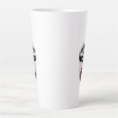 Peking Oper Make-up Zhang Fei Milchtasse (Vorderseite)