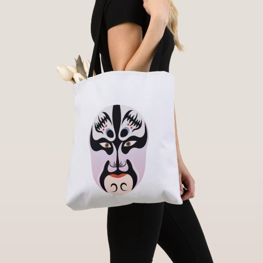 Peking Oper Make-up Zhang Fei Tasche (Von Nahem)
