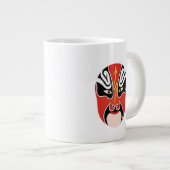 Peking Oper Make-up Zhang He Jumbo-Tasse (Vorderseite Rechts)