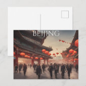 Peking Postkarte (Vorne/Hinten)