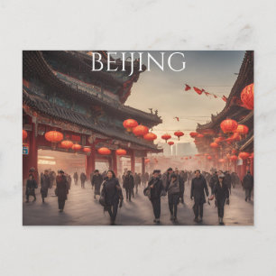 Peking Postkarte