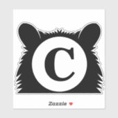 Peking Raccoon Personalisiert Front Mailbox Sticke Aufkleber (Blatt)