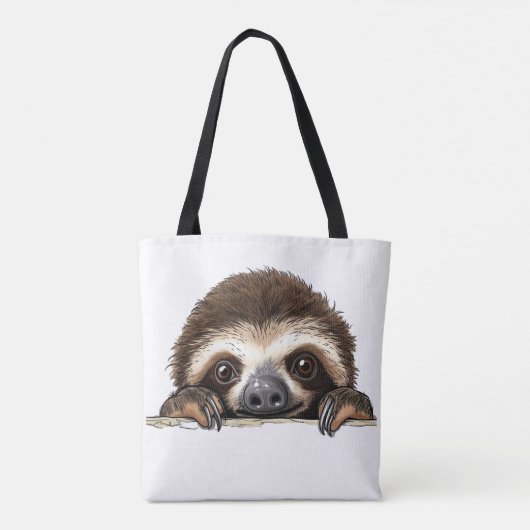 Peking Sloth Tote Bag Tasche (Rückseite)