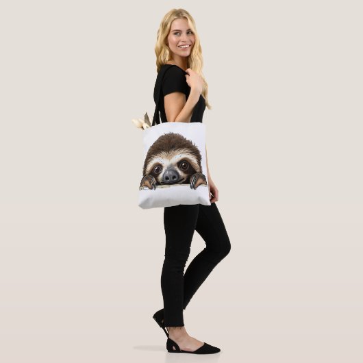 Peking Sloth Tote Bag Tasche (Am Model)