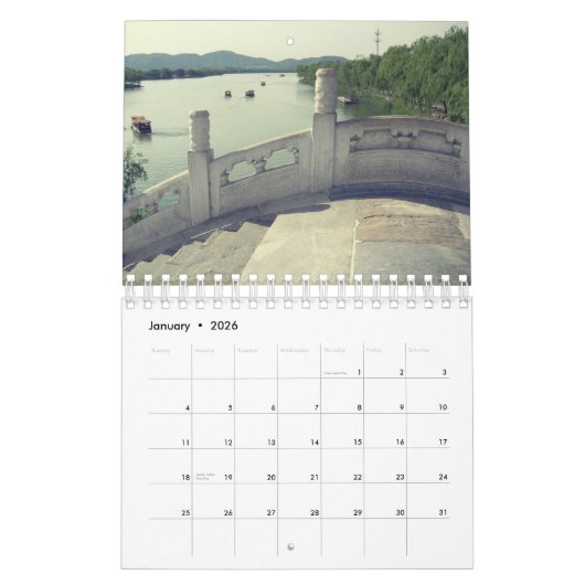 Peking Sommerpalast Pagode Kalender 2016 (Jan 2026)