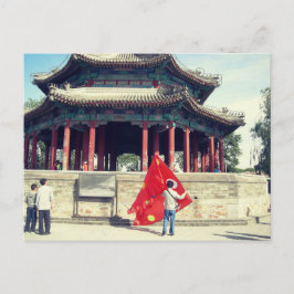 Peking Sommerpalast Pavillons pagoda Postkarte